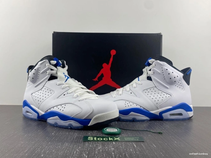 6 Jordan Retro Air 384664-107 Blue Sport (2014) 0720